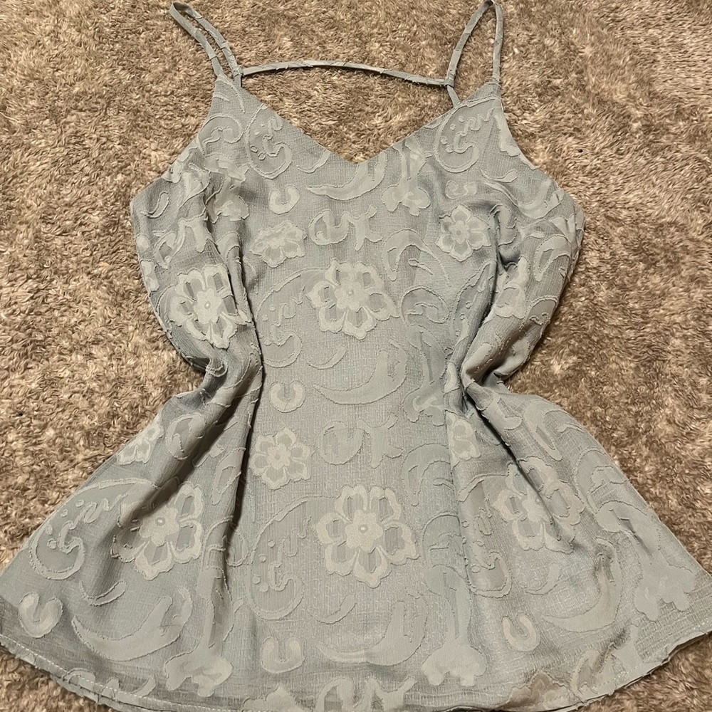 Floral Patterned Camisole Top
